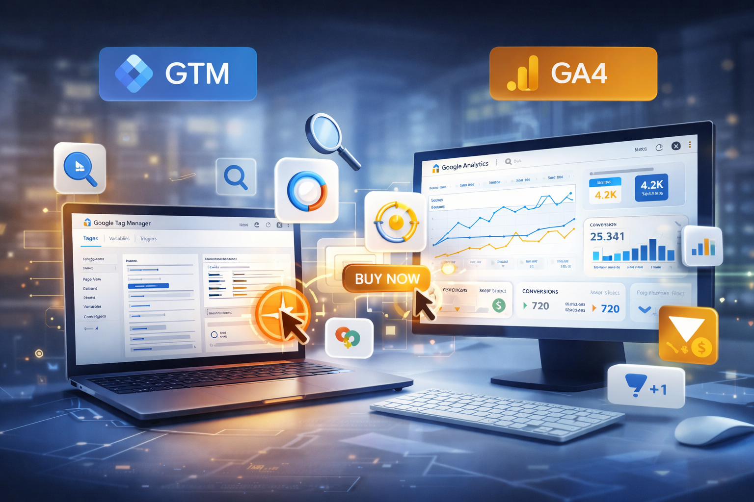 GTM ו-GA4 מדריך